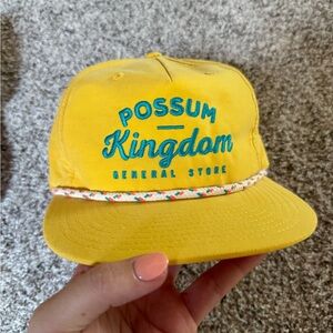Yellow Possum Kingdom Cap